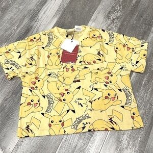 Zara PIKACHU POKÉMON NINTENDO T-SHIRT